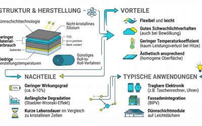Amorphe Solarzellen & Photovoltaik-Module