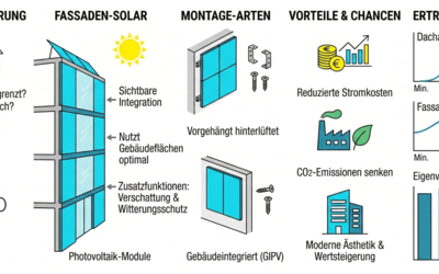Photovoltaik Fassade: Integrierte Montage