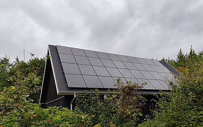 Dacheindeckung für Solaranlagen